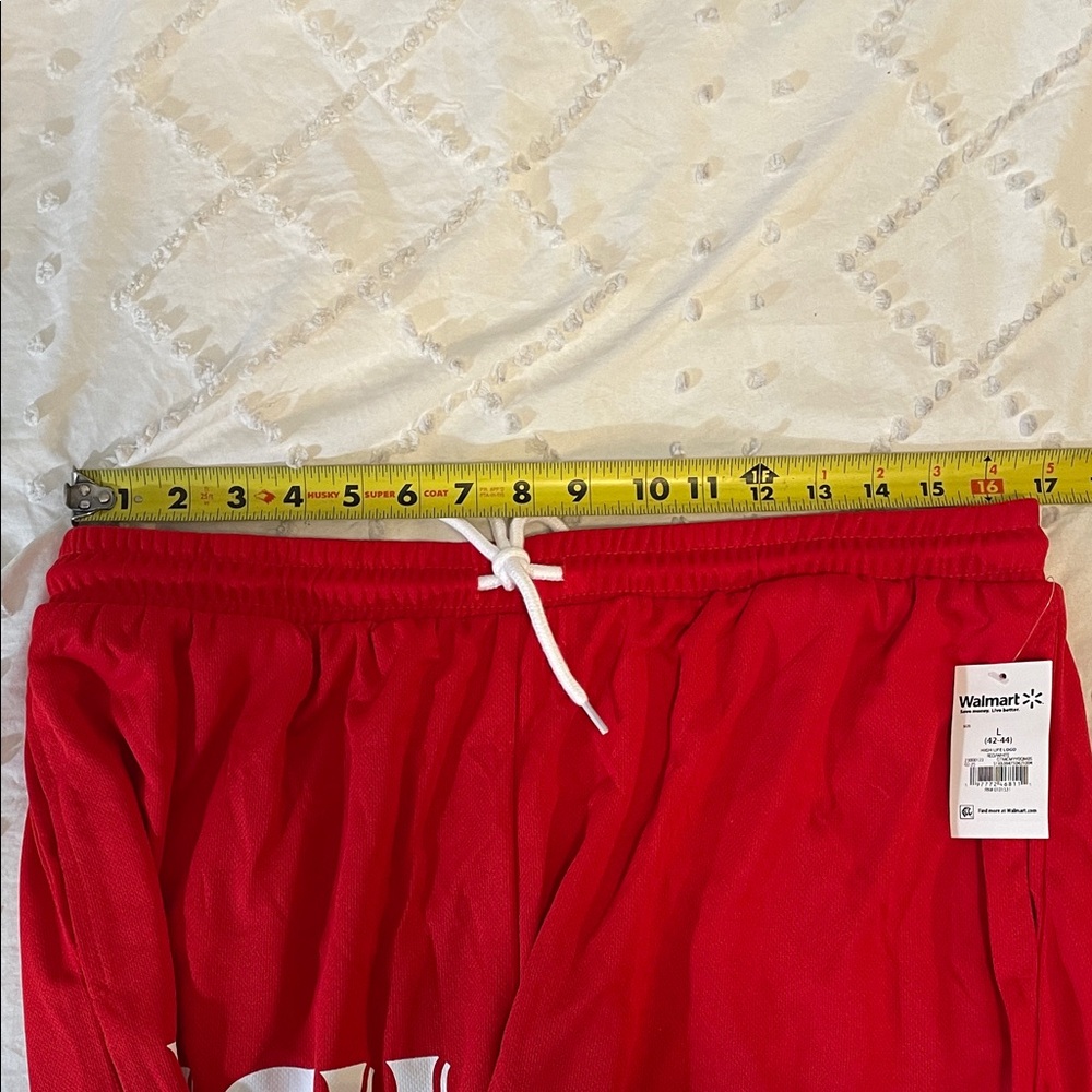 Miller High Life Red Men's mesh Athletic Shorts nwt - Picture 7 of 11